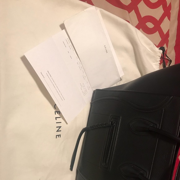 Celine Black Phantom Tote Handbag - Picture 2 of 7